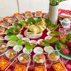 mâm cúng đầy tháng bé trai